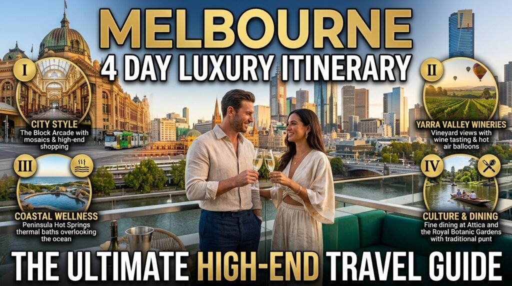 melbourne 4 day luxury itinerary the ultimate high end travel guide