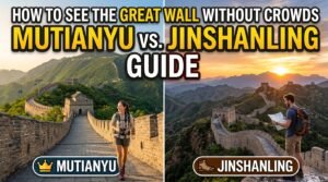how to see the great wall without crowds